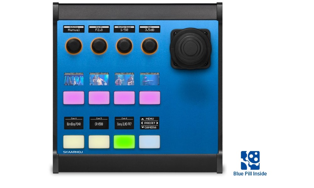 Skaarhoj PTZ View Controller (Blue Pill)