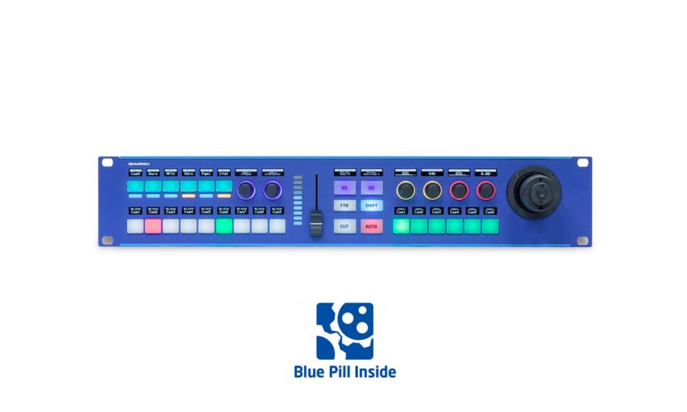 Skaarhoj Rack Fusion Live w/Blue Pill Inside