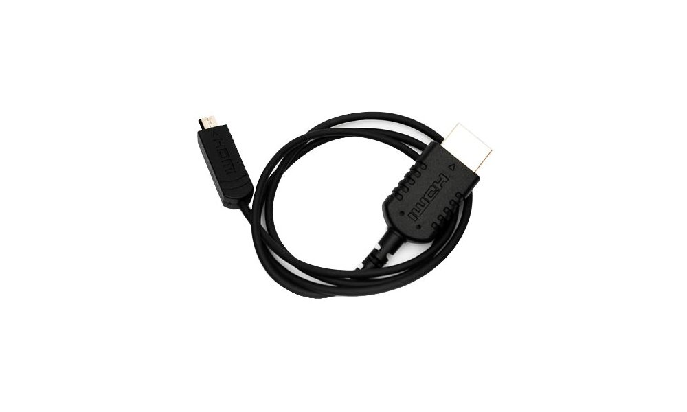SmallHD 24-inch Thin Micro HDMI to Standard HDMI Cable