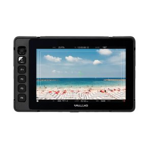 SmallHD Ultra 7 frontvisning med fysiske funktionsknapper