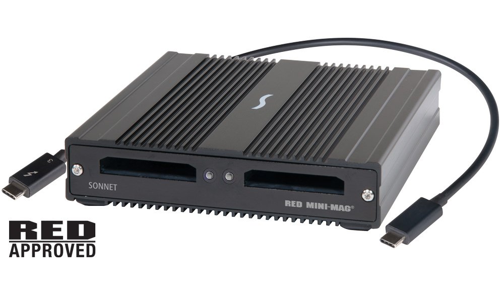 Sonnet SF3 - RED-MINI MAG Card Reader (Thunderbolt 3)