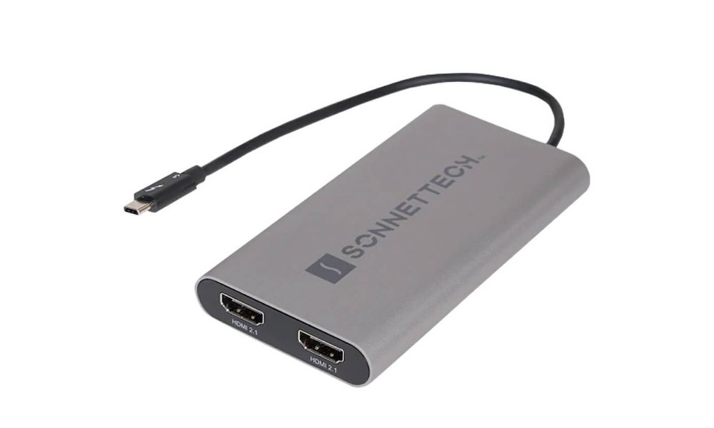 Sonnet Thunderbolt Dual 4K HDMI 2.1 Adapter