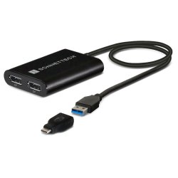 Sonnet DisplayLink Dual DisplayPort Adapter for M1 Macs and PCs