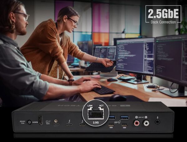 Sonnet Echo 20 dock with 2.5G ethernet port