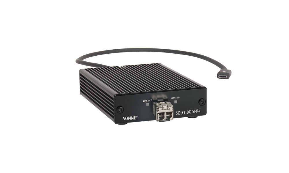 Sonnet Solo 10G Thunderbolt 3 til 10Gb Base-T Ethernet Adapter