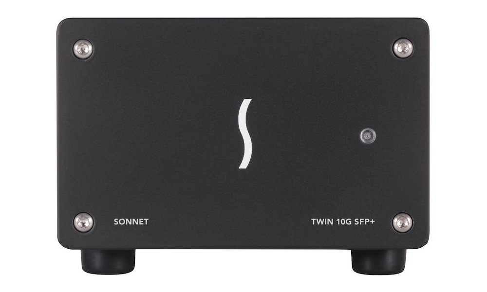 Sonnet Twin 10G Thunderbolt 3 til 2x 10GbE SFP+