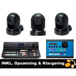 Fleksibel Multikamera 4K Livestreaming Lsning