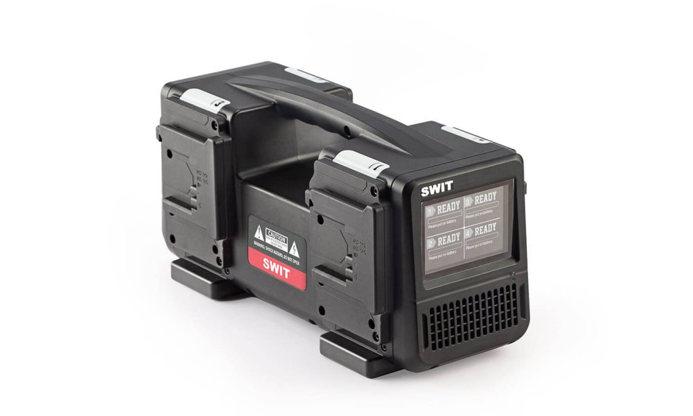 SWIT 4-Bay Super Fast B-mount Battery Charger