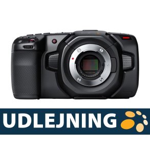 Blackmagic Pocket Cinema Camera 4K (Udlejning pr. dag)