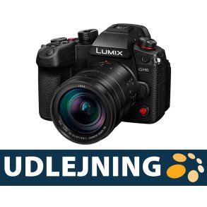 Panasonic Lumix GH6 med 12-60mm kit (Udlejning pr. dag)