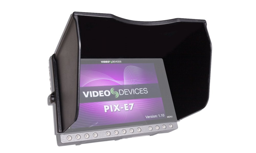 Video Devices Sun hood for PIX-E7