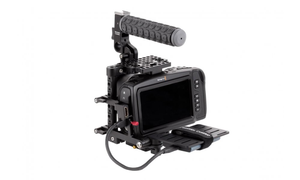 Wooden Camera - Unified BMPCC4K / BMPCC6K Camera Cage SSD Mount
