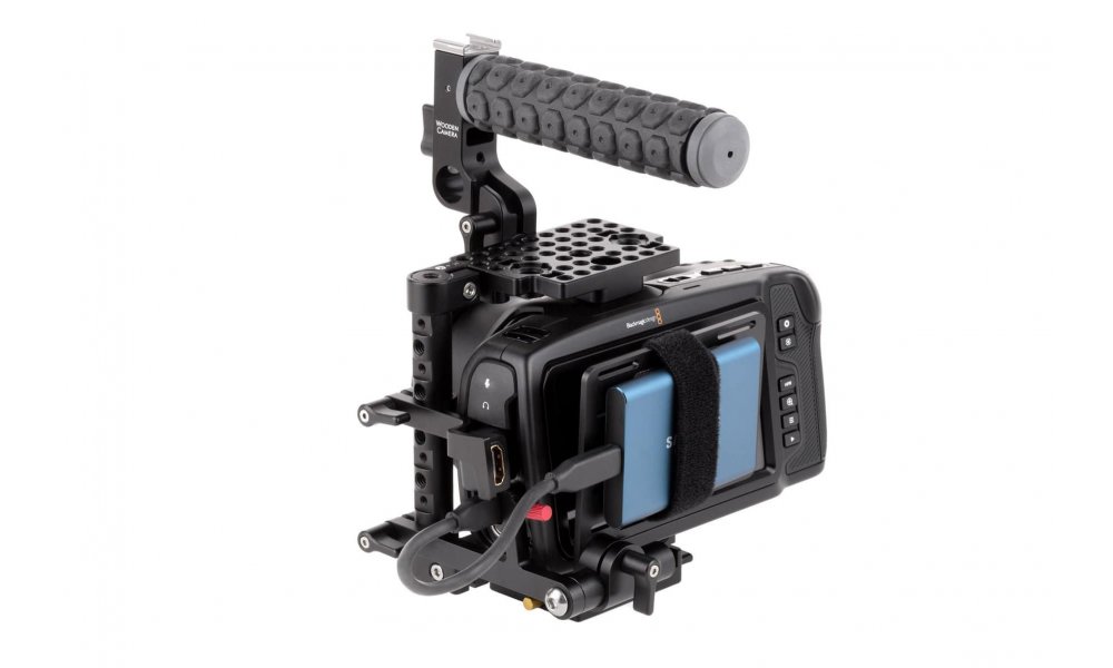 Wooden Camera - Unified BMPCC4K / BMPCC6K Camera Cage SSD Mount