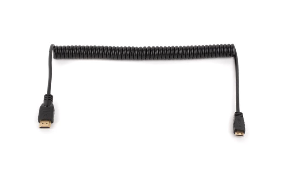 Wooden Camera - WC Coiled Full HDMI to Mini HDMI (20")