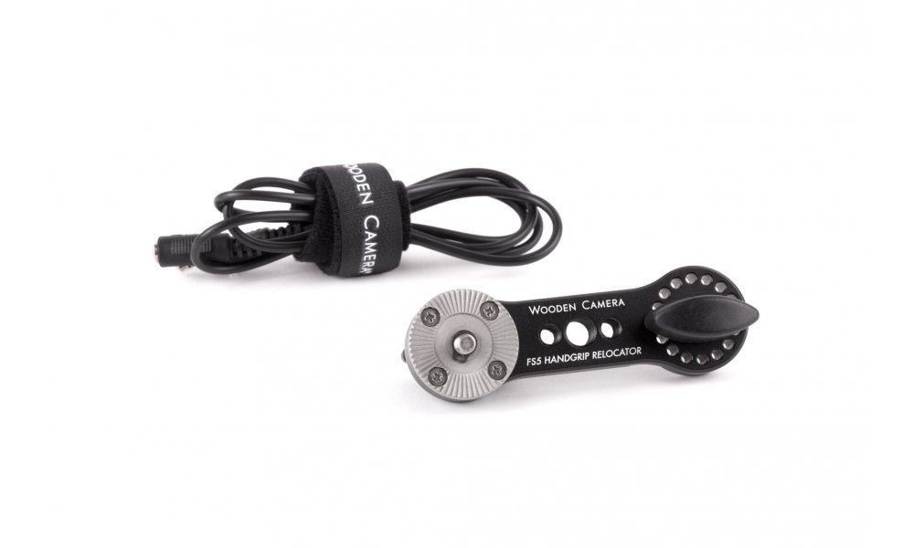 Wooden Camera - Sony FS5 Handgrip Relocator (ARRI Rosette)