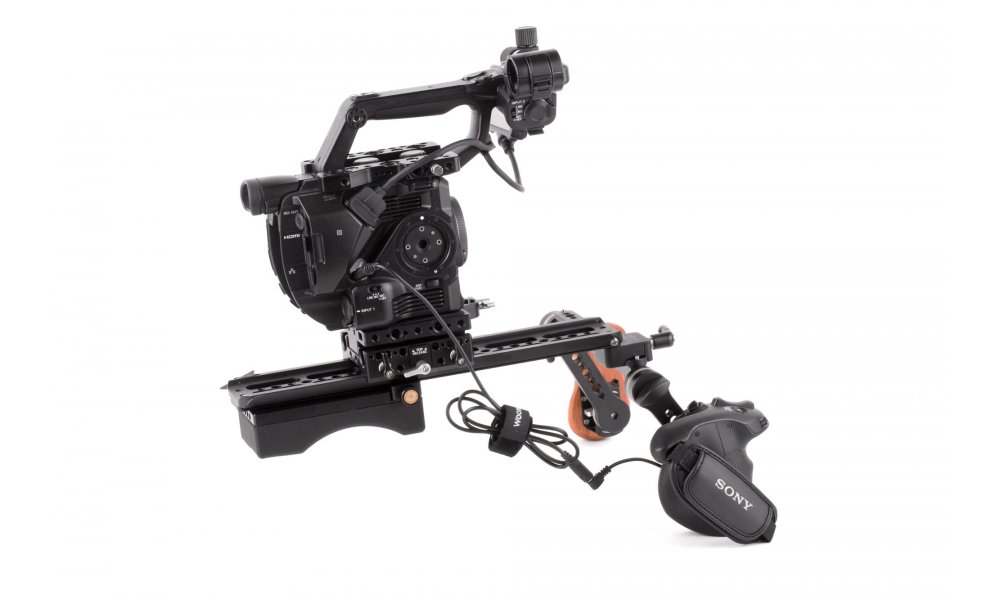 Wooden Camera - Sony FS5 Handgrip Relocator (ARRI Rosette)