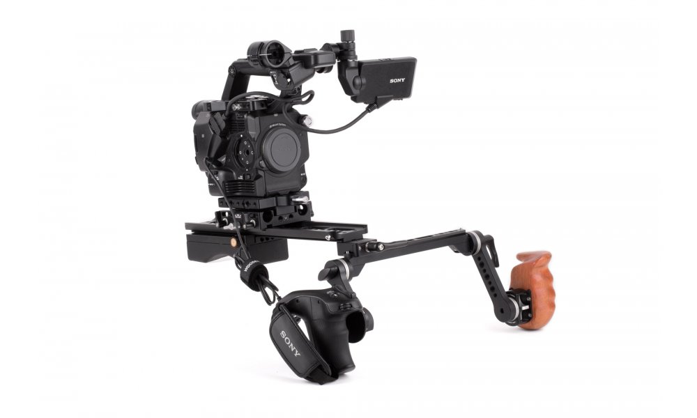 Wooden Camera - Sony FS5 Handgrip Relocator (ARRI Rosette)