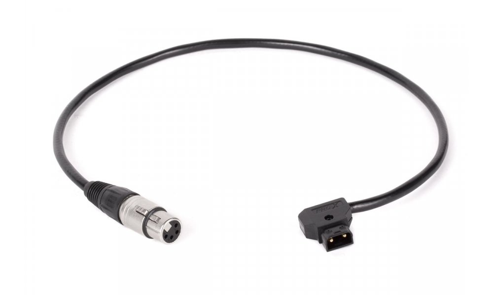 Wooden Camera - D-Tap to 4pin XLR Female Straight (20")