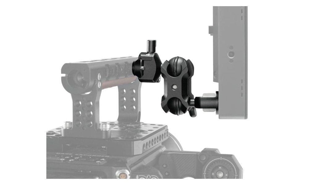 Wooden Camera 5" NATO Lock Monitor Mount Ultra Arm v2 (Combo 1/4-20 & 3/8-16)