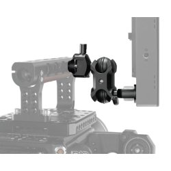 Wooden Camera 5" NATO Lock Monitor Mount Ultra Arm v2 (Combo 1/4-20 & 3/8-16)