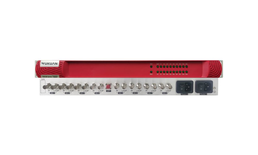 Yukuan YUK100-UHD Multi Channel 12G-SDI to Fiber