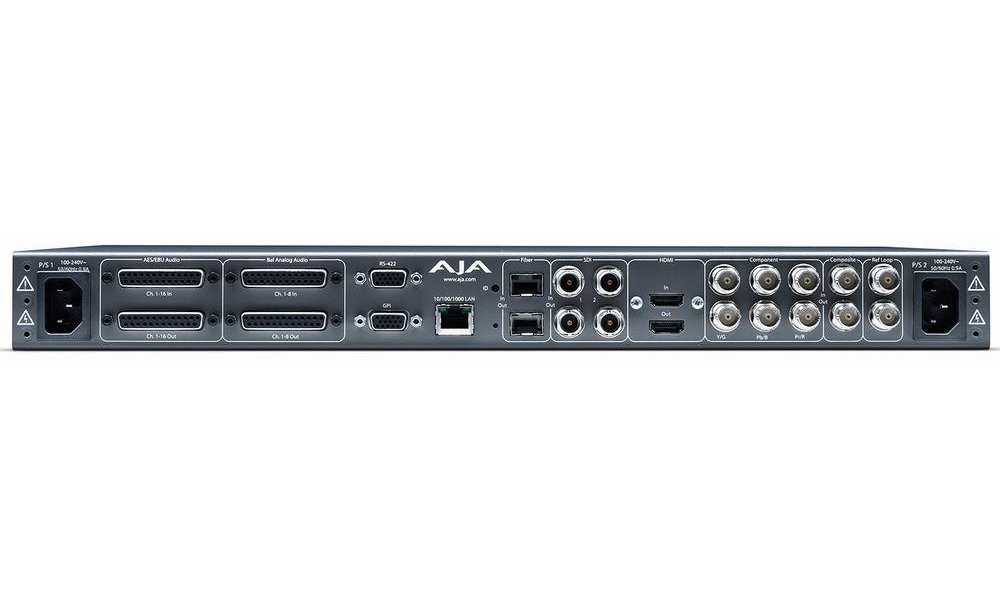 AJA FS2 DUAL Processor, 1RU