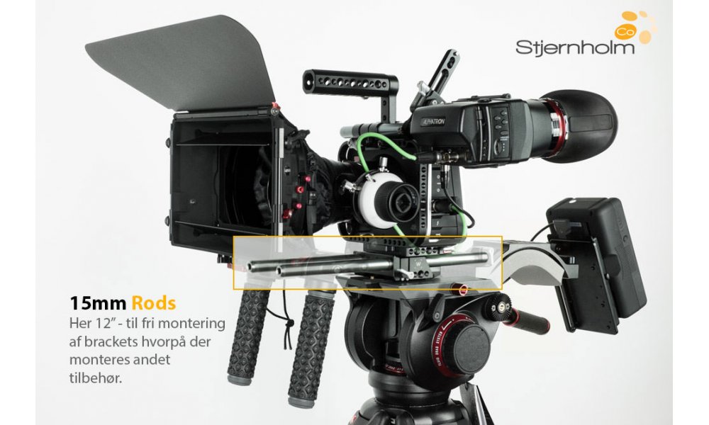 Wooden Camera 15mm Rod (3"-24")