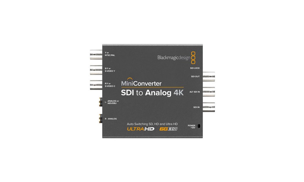 Blackmagic Mini Converter - SDI to Analog 4K