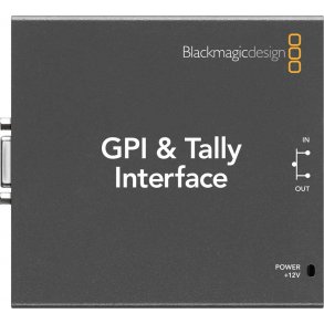Blackmagic GPI and Tally Interface
