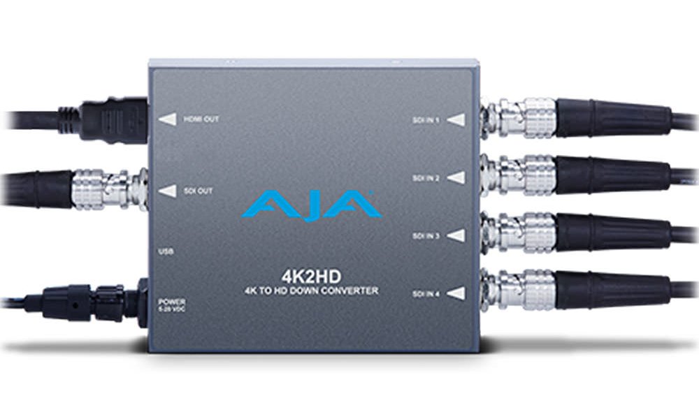 AJA 4K2HD - 4K til HD downconverter - NYHED!