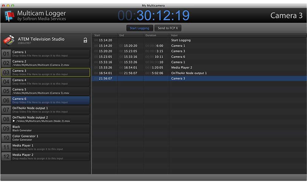 Softron Multicam Logger