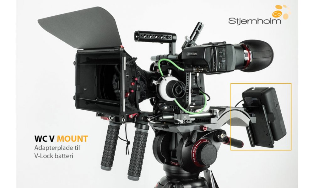 Wooden Camera - WC Gold Mount (Fujifilm GFX 100, Blackmagic Cinema Camera BMC)