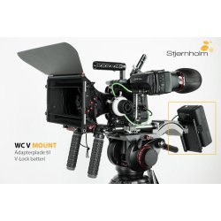 Wooden Camera - WC Gold Mount (Fujifilm GFX 100, Blackmagic Cinema Camera BMC)